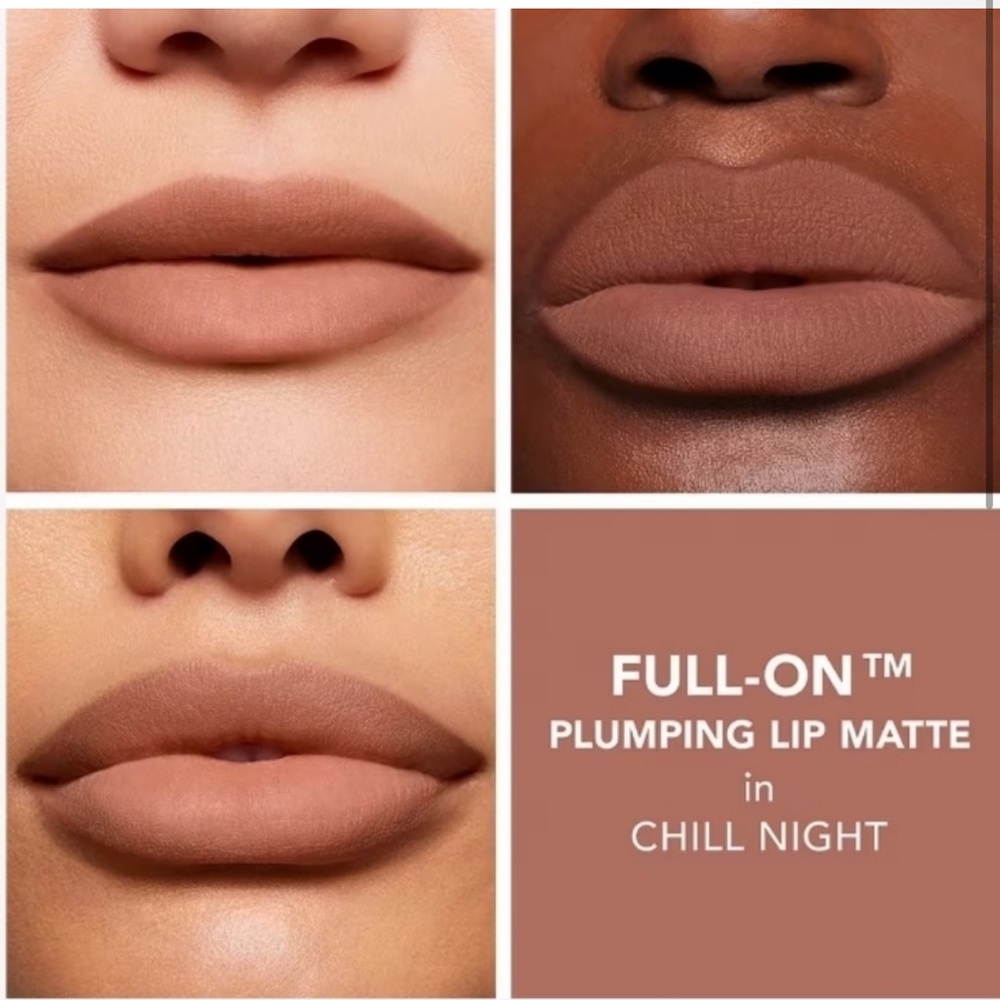 New! Buxom Full-On Plumping Lip Matte "Chill Night"